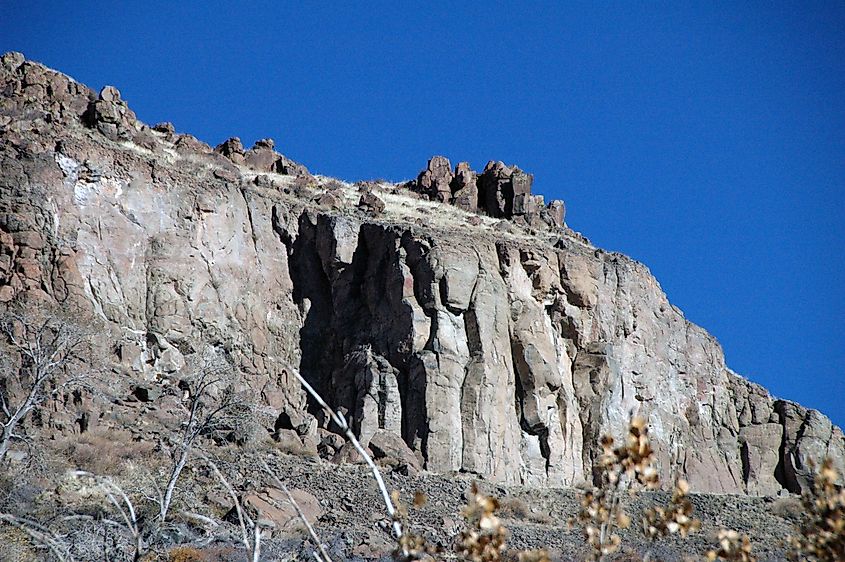 North Table Mountain in Golden, Colorado