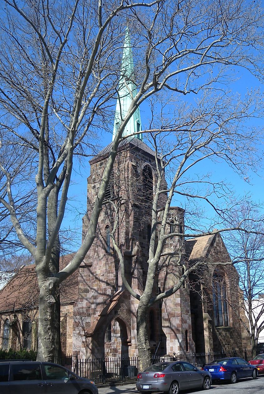 St. Mary’s Episcopal Church in Brooklyn, New York.