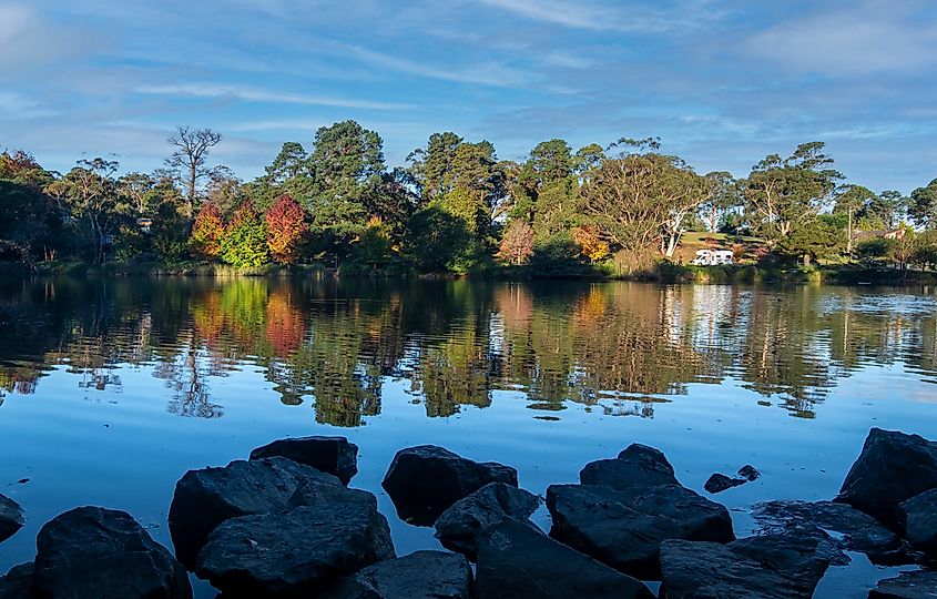 Lake Alexandra in Mittagong Township.