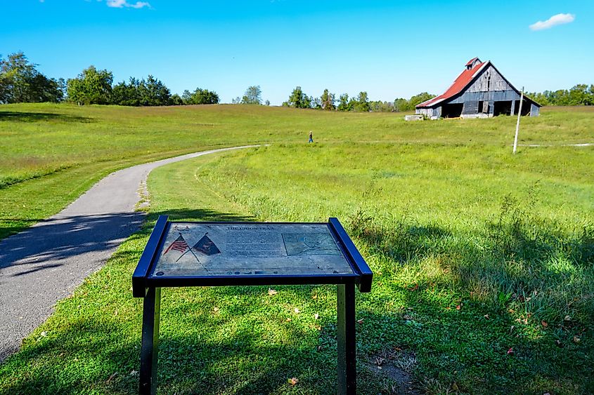 Richmond Battlefield Historic Park, Richmond, Kentucky, USA.