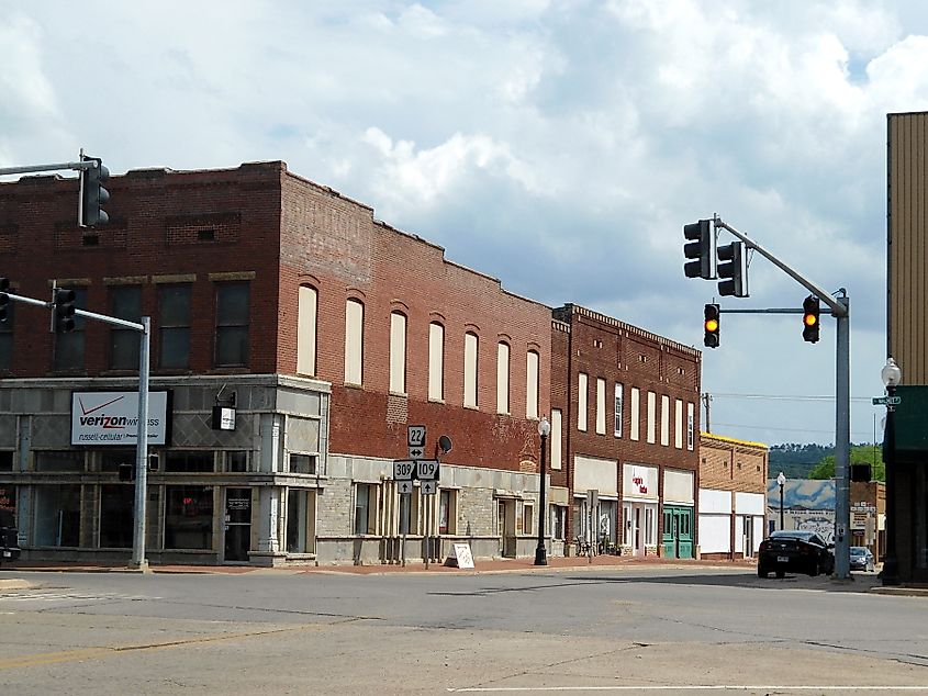 Downtown Paris, Arkansas