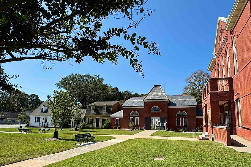 Accomac's Courthouse Green Image credit Bryan Dearsley