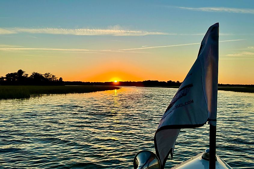 Serene River Cruises goes places other boats can't go. Image credit: Bryan Dearsley
