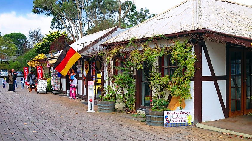 Local businesses in Hahndorf, South Australia, Australia