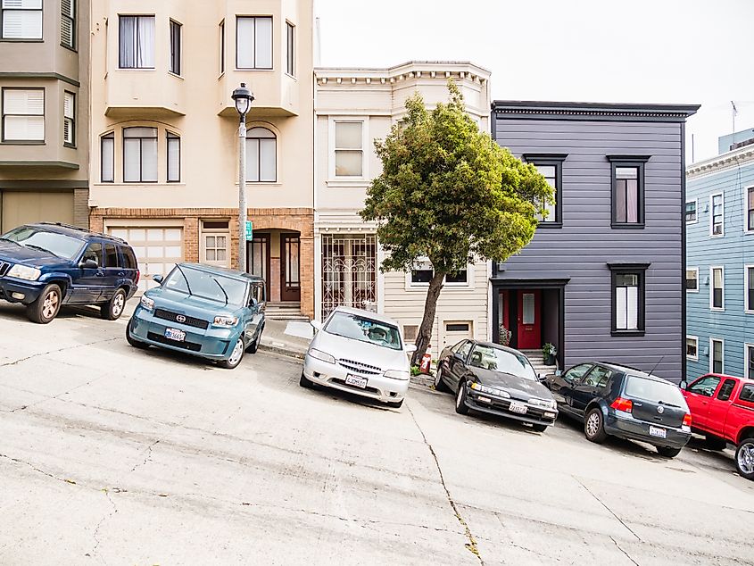Filbert Street in San Francisco.