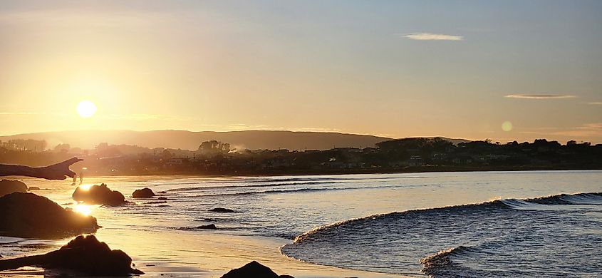 Taramea Bay, Riverton, Southland, New Zealand 