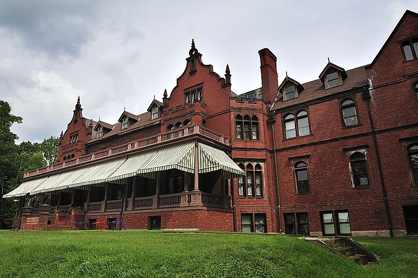 entfort Hall and Gilded Age Museum in Lenox, state of Massachusetts