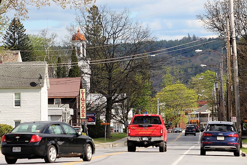 Warrensburg, New York. Editorial Photo Credit: Tyler A. McNeil, CC BY-SA 4.0 via Wikimedia Commons.