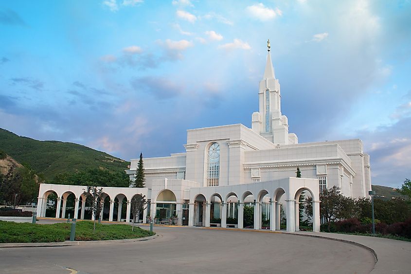Utah temple of the LDS church