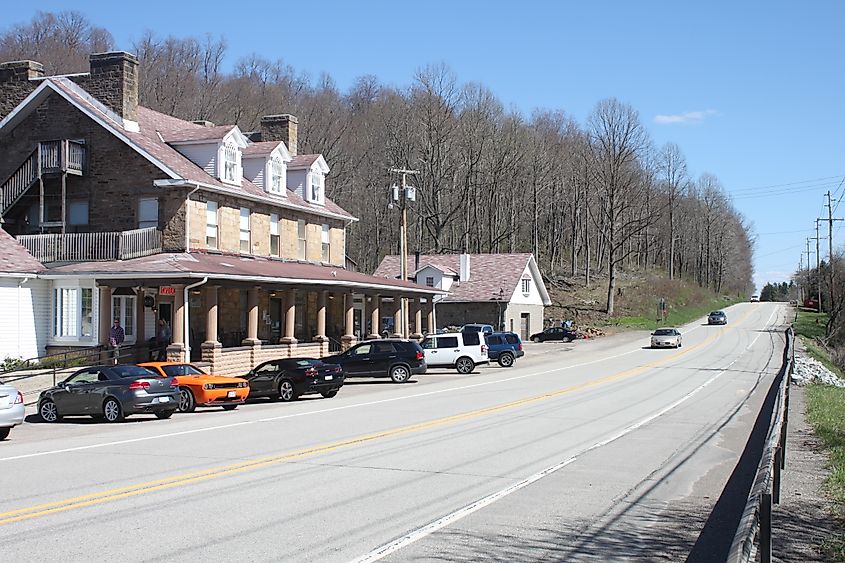 Stone House in Farmington, Pennsylvania.