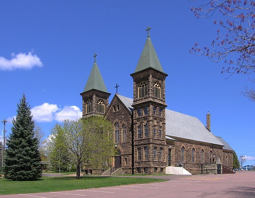 Saint Anselme Church in Dieppe, New Brunswick.