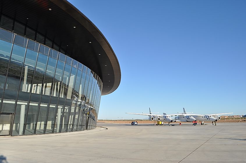 Spaceport America in New Mexico