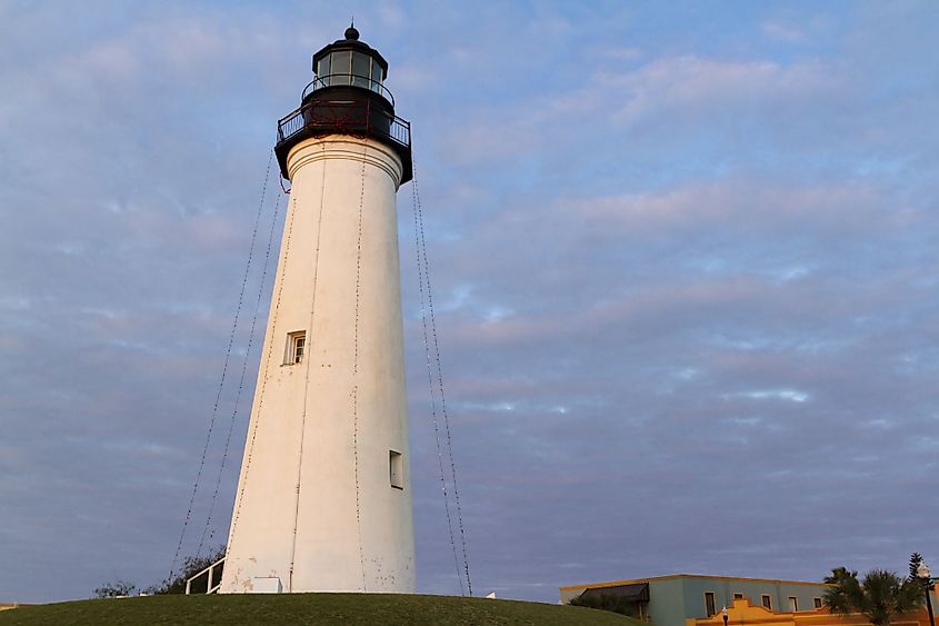 Port Isabel Lighthouse near South Padre Island, Texas