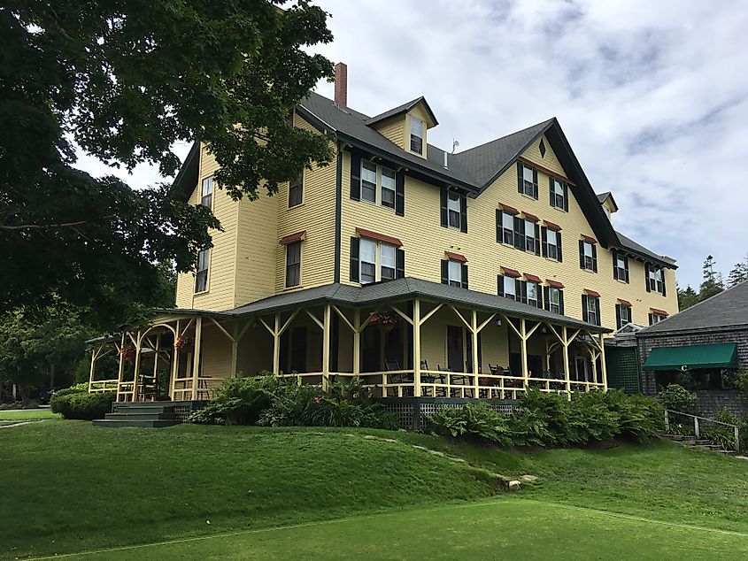 The Claremont Hotel, Southwest Harbor, Maine.