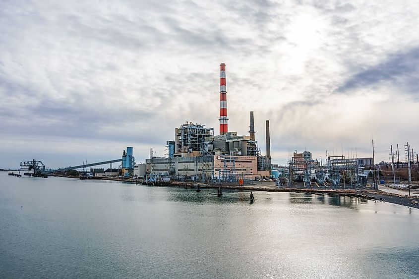 Bridgeport Harbor Power Station in Bridgeport, Connecticut