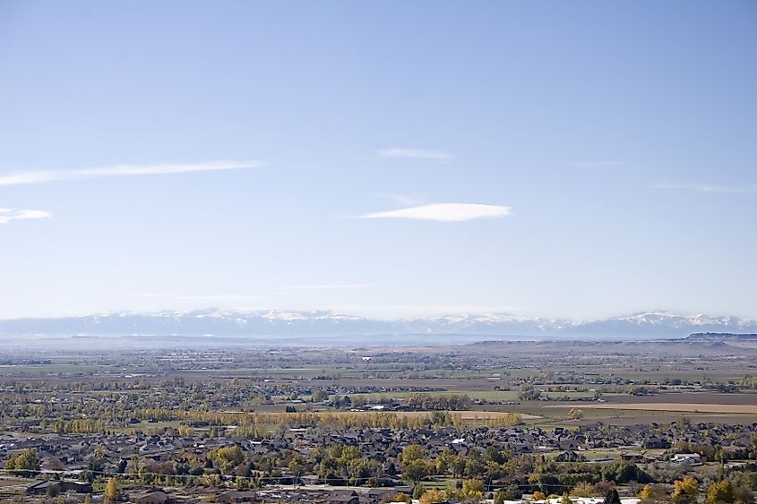 West End of Billings, Montana.