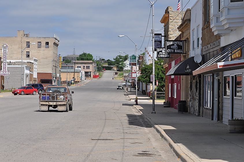 Main Street, Harlowton, Montana
