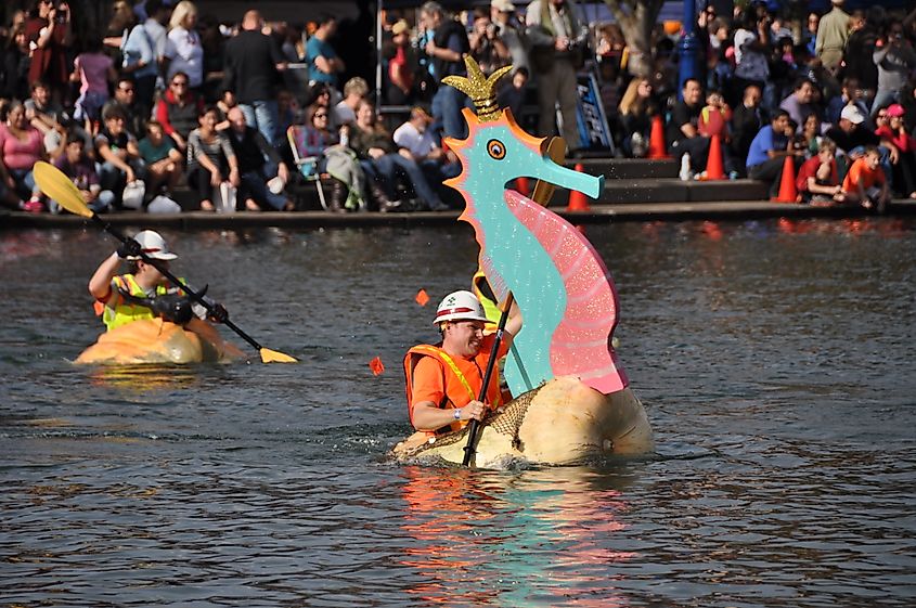 West Coast Giant Pumpkin Regatta in Tualatin, Oregon