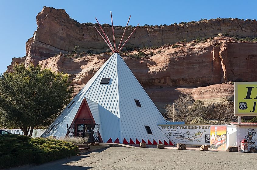 Tee Pee Trading Post in Lupton, Arizona