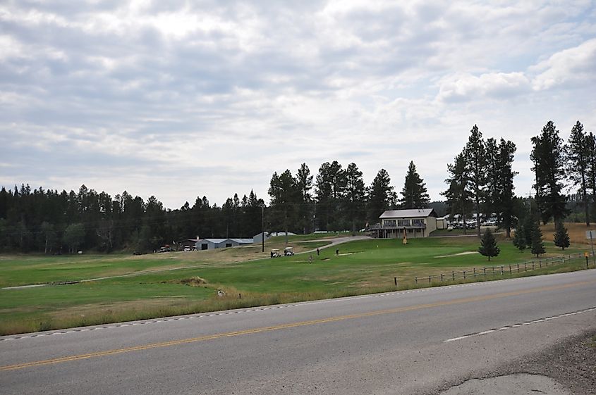 Tomahawk Lake Country Club in South Dakota.