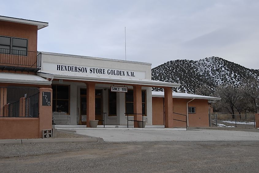 Henderson Store, Golden, New Mexico.