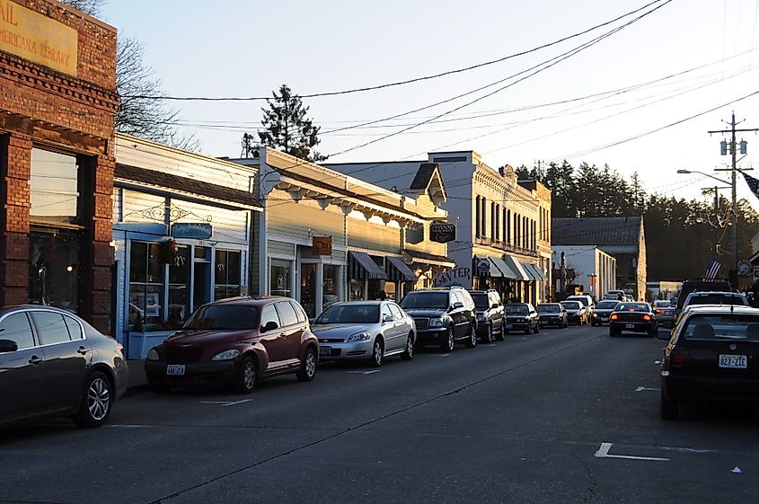 Downtown La Conner, Washington