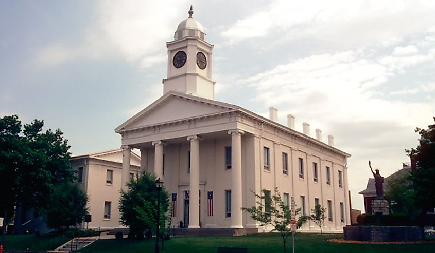 Lafayette County Courthouse, Lexington, Missouri.