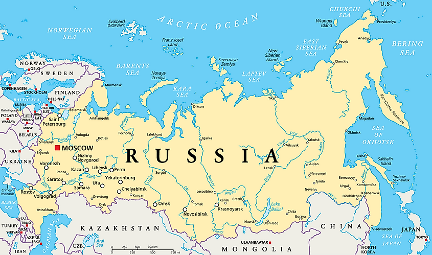 Russia map