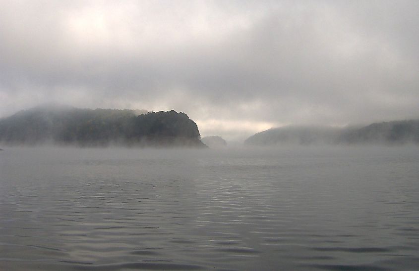 Fontana Lake.
