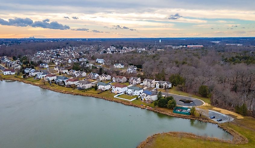 Aerial of New Jersey Real Estate, Hainesport