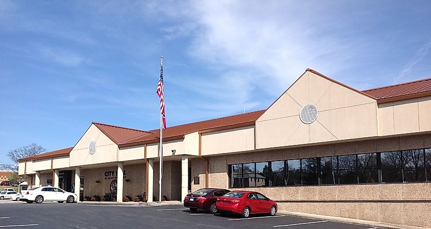 Mt. Juliet City Hall on Mt. Juliet Rd.