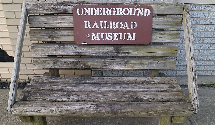 Underground Railroad Museum in Flushing, Ohio.