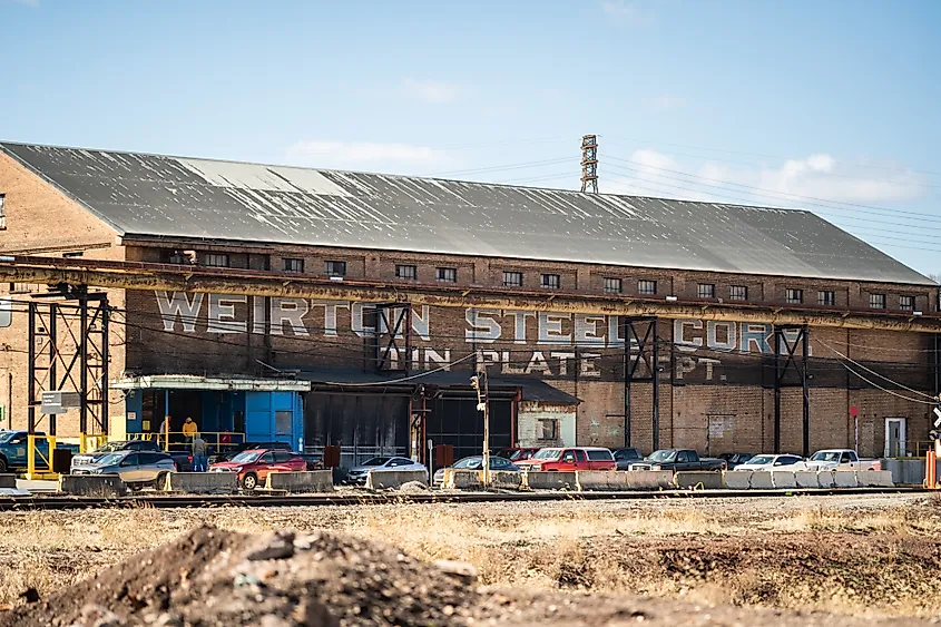 Former Weirton Steel building
