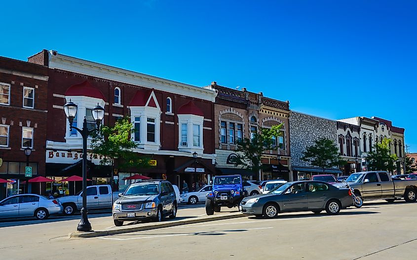 Downtown Monroe, Wisconsin