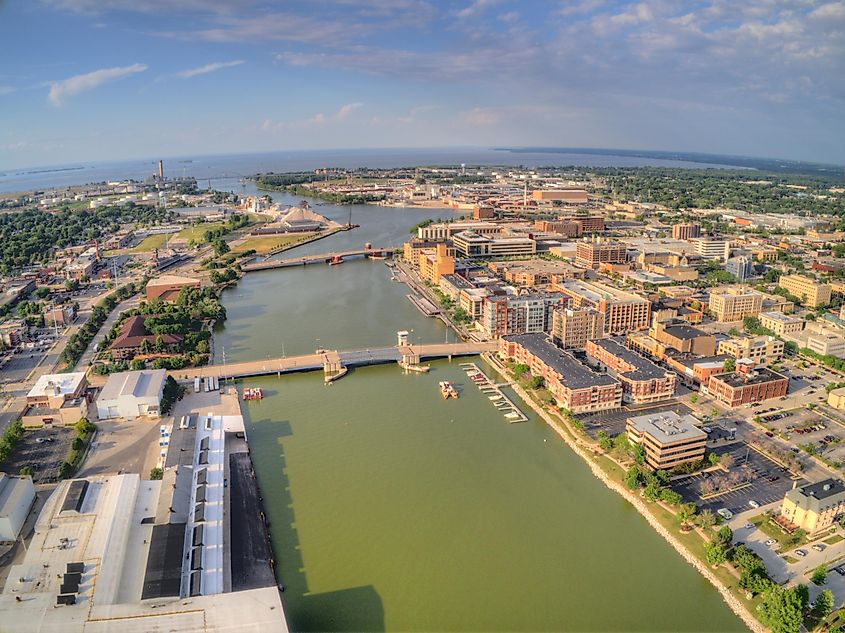 Green Bay is a Large Town in Northern Wisconsin on Lake Michigan.