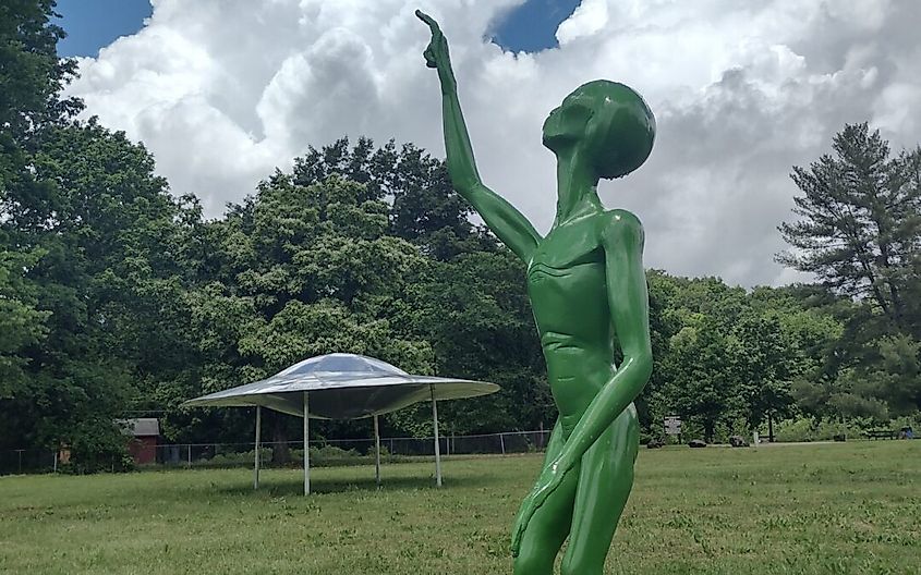 Piedmont. UFO Capital of Missouri Park. Photo provided by Diane Elkin