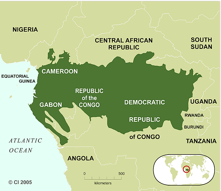 Congo Basin conservation area
