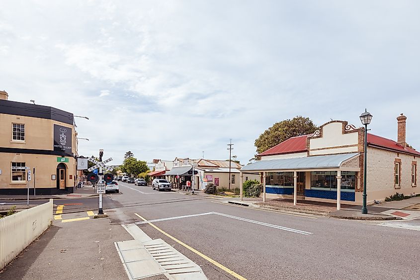 The iconic architecture of historic Port Elliot. 