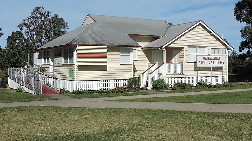 Kilcoy Courthouse Art Gallery, Kilcoy, Queensland, Australia