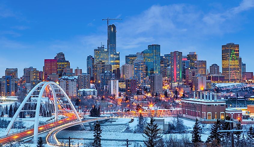Edmonton, Alberta cityscape