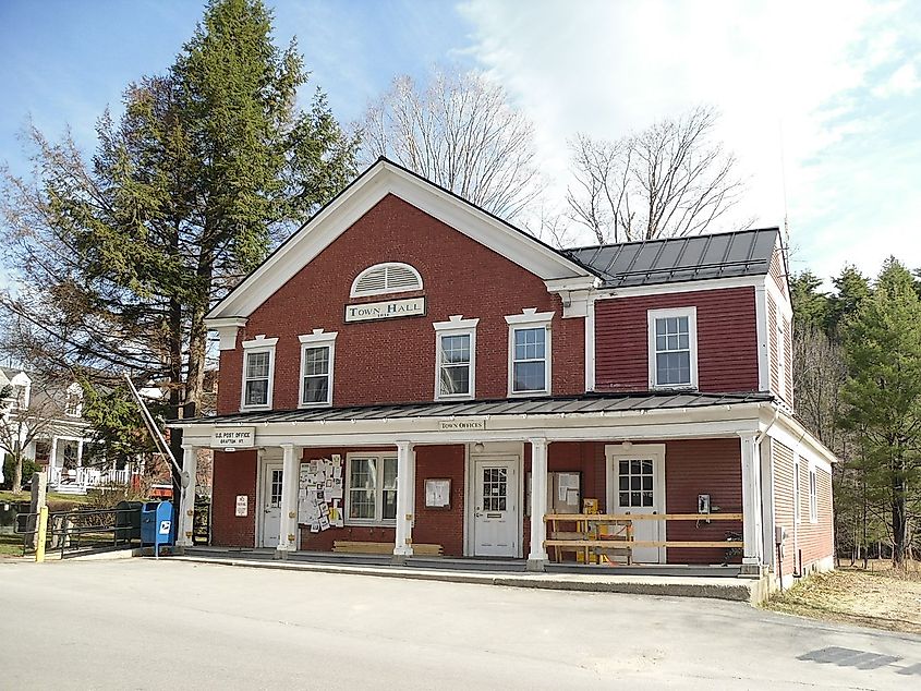 Downtown building in Grafton, Vermont