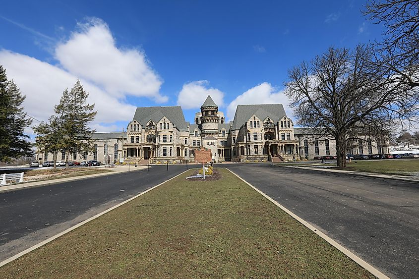 The Ohio State Reformatory in Mansfield Ohio