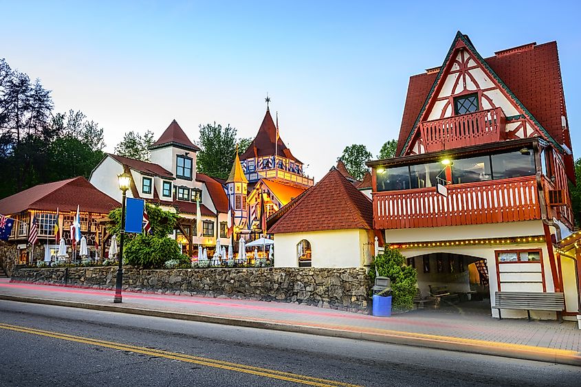 Street view in Helen