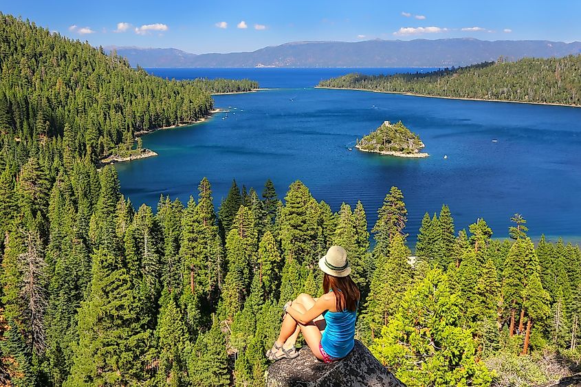 Lake Tahoe, USA.