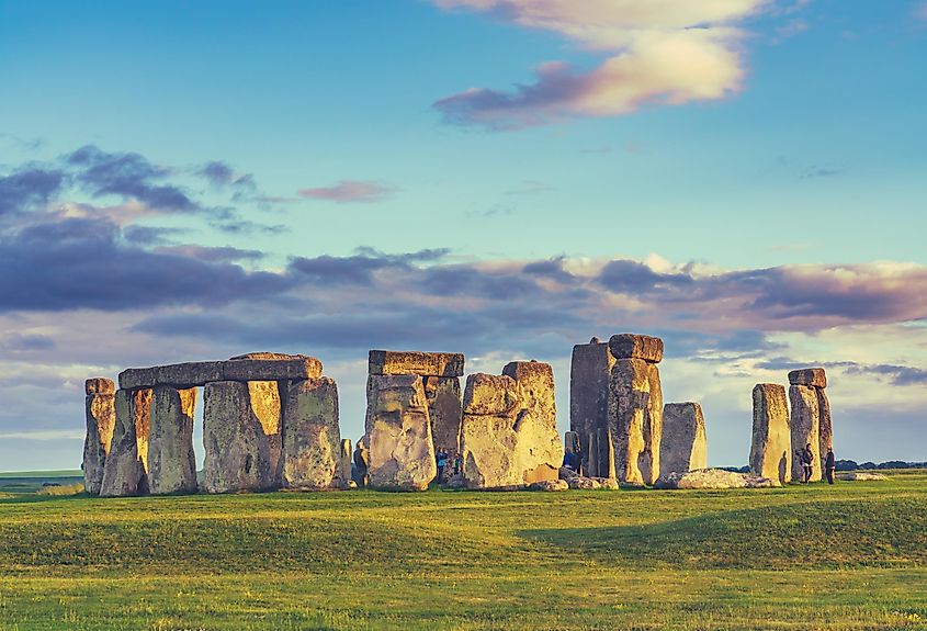 Stonehenge archeological site in England.