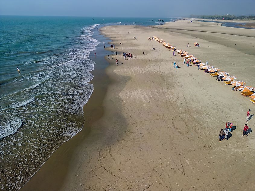 Cox's Bazar beach, Bangladesh - January 5th, 2024 - lush greenery, coastal landscapes, and vibrant cultural elements. Perfect for travel and nature themes.