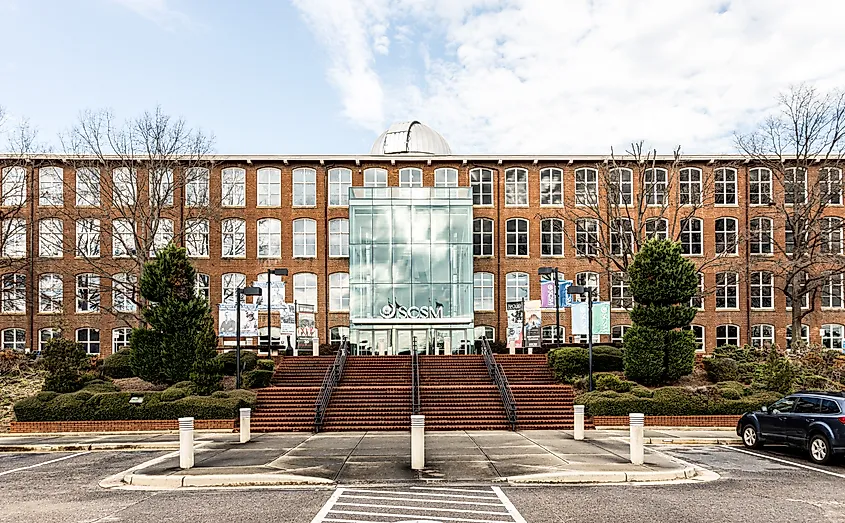 Columbia Mills, home of the South Carolina State Museum.
