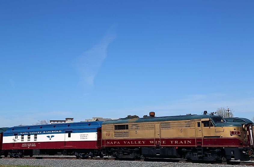 Napa Valley Wine Train in Napa, California