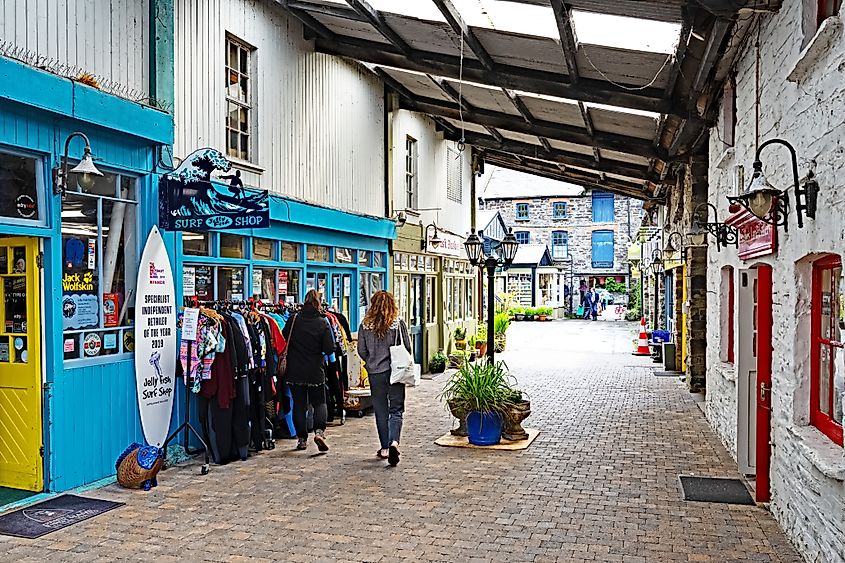 Spillers Lane in Clonakilty is home to an eclectic mix of stores and cafes.