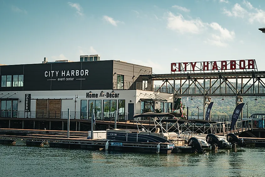 The City Harbor in Guntersville, Alabama